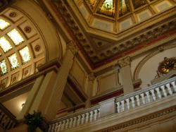 Interior of the Marion County Courthouse, in Fairmont, West Virginia. Click on this image to view the full size photo